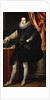 Portrait of Grand Duke of Tuscany Cosimo II de Medici by Anonymous