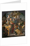 Emperor Charles VI and Count Althann (Althann Giving to Charles the Inventory of the Paintings in th by Anonymous
