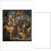 Emperor Charles VI and Count Althann (Althann Giving to Charles the Inventory of the Paintings in th by Anonymous