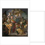 Emperor Charles VI and Count Althann (Althann Giving to Charles the Inventory of the Paintings in th by Anonymous