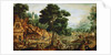 Flemish village life by Anonymous