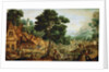 Flemish village life by Anonymous
