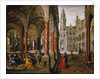 Palace with musicians by Anonymous