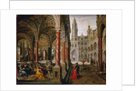 Palace with musicians by Anonymous