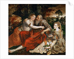 Lot and his Daughters by Anonymous