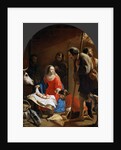 The Adoration of the Shepherds with Saint Francis of Assisi by Anonymous