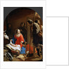 The Adoration of the Shepherds with Saint Francis of Assisi by Anonymous