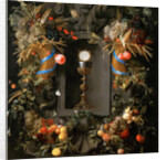 Eucharist in Fruit Wreath by Anonymous