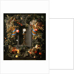 Eucharist in Fruit Wreath by Anonymous