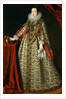 Portrait of Eleonora Gonzaga, in her bridal dress by Anonymous