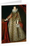 Portrait of Eleonora Gonzaga, in her bridal dress by Anonymous