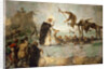 The Miracle of a Dominican Saint (Saint Goncalo de Amarante?) by Anonymous