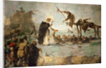 The Miracle of a Dominican Saint (Saint Goncalo de Amarante?) by Anonymous