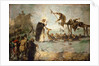 The Miracle of a Dominican Saint (Saint Goncalo de Amarante?) by Anonymous