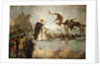 The Miracle of a Dominican Saint (Saint Goncalo de Amarante?) by Anonymous