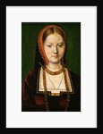 Portrait of Mary Tudor by Anonymous