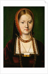 Portrait of Mary Tudor by Anonymous