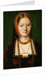 Portrait of Mary Tudor by Anonymous