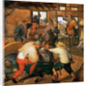 Brawl between soldiers and peasants by Anonymous