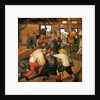 Brawl between soldiers and peasants by Anonymous