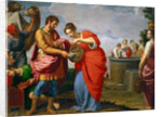 Rebecca and Eliezer at the Well by Anonymous