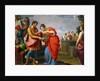 Rebecca and Eliezer at the Well by Anonymous