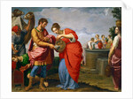 Rebecca and Eliezer at the Well by Anonymous