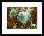 Orpheus among the animals by Anonymous