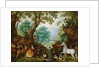 Orpheus among the animals by Anonymous