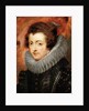 Portrait of Elisabeth of France, Queen consort of Spain by Anonymous