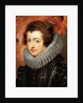 Portrait of Elisabeth of France, Queen consort of Spain by Anonymous