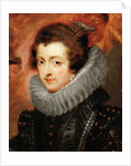 Portrait of Elisabeth of France, Queen consort of Spain by Anonymous