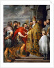 Saint Ambrose and Emperor Theodosius I by Anonymous