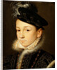 Portrait of King Charles IX of France by Anonymous