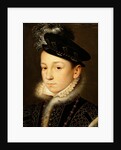 Portrait of King Charles IX of France by Anonymous