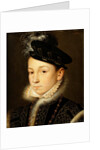 Portrait of King Charles IX of France by Anonymous