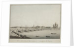 View of the Saint Isaacs Bridge in Petersburg by Anonymous