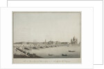 View of the Saint Isaacs Bridge in Petersburg by Anonymous