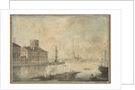 View of the Neva and the Academy of Sciences by Anonymous