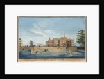 View of the Chain Panteleimonovsky Bridge across the Fontanka in Saint Petersburg by Anonymous
