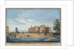 View of the Chain Panteleimonovsky Bridge across the Fontanka in Saint Petersburg by Anonymous