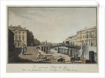 View of the Green Bridge in Saint Petersburg by Anonymous
