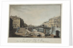 View of the Green Bridge in Saint Petersburg by Anonymous