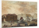 The equestrian statue of Peter the Great on Senate Square by Anonymous