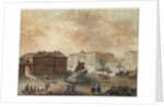 The equestrian statue of Peter the Great on Senate Square by Anonymous