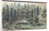 Pavilion in memory of Frederica, sister of Empress Maria Feodorovna, in Pavlovsk by Anonymous