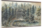 Pavilion in memory of Frederica, sister of Empress Maria Feodorovna, in Pavlovsk by Anonymous