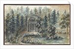 Pavilion in memory of Frederica, sister of Empress Maria Feodorovna, in Pavlovsk by Anonymous