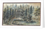 Pavilion in memory of Frederica, sister of Empress Maria Feodorovna, in Pavlovsk by Anonymous