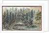 Pavilion in memory of Frederica, sister of Empress Maria Feodorovna, in Pavlovsk by Anonymous